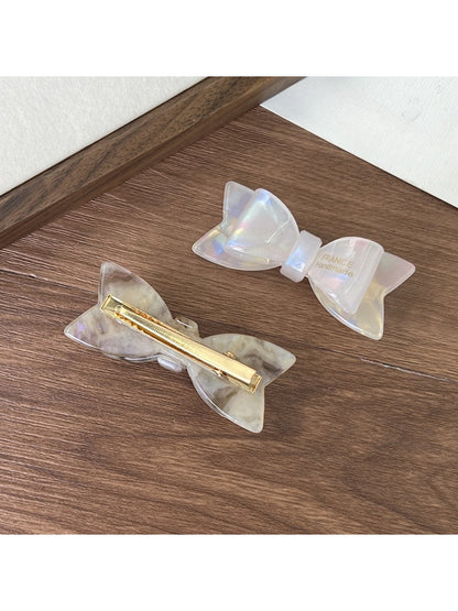 Beau - Elegant Bow Acetate Hair Clip