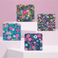 Mirroray - Cartoon Floral Print Folding Makeup Mirror