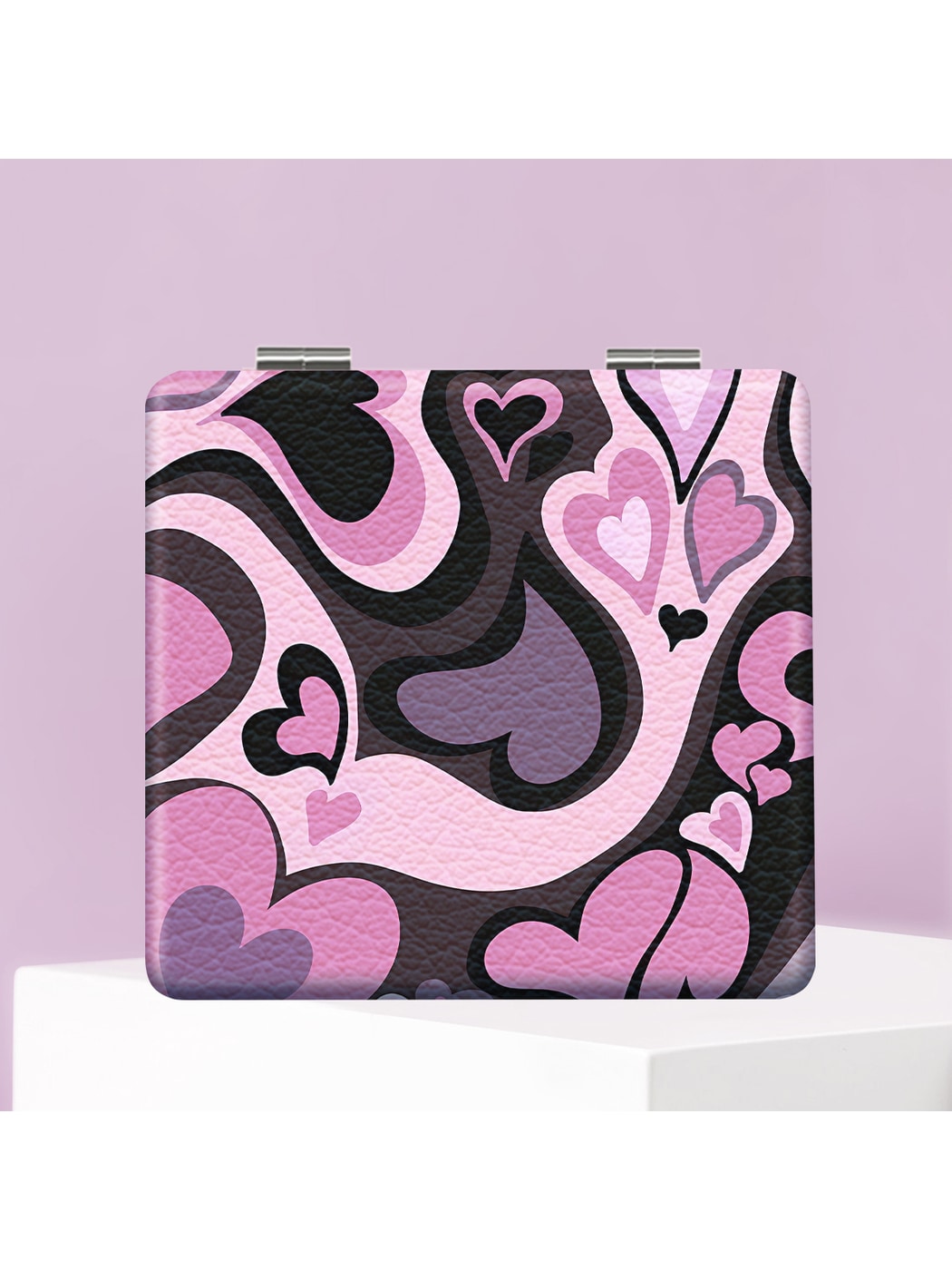Mirroray - Y2K Cartoon Print Folding Makeup Mirror