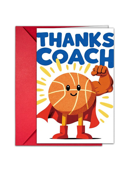 Carduria - Ball-Themed Thank You Greeting Card