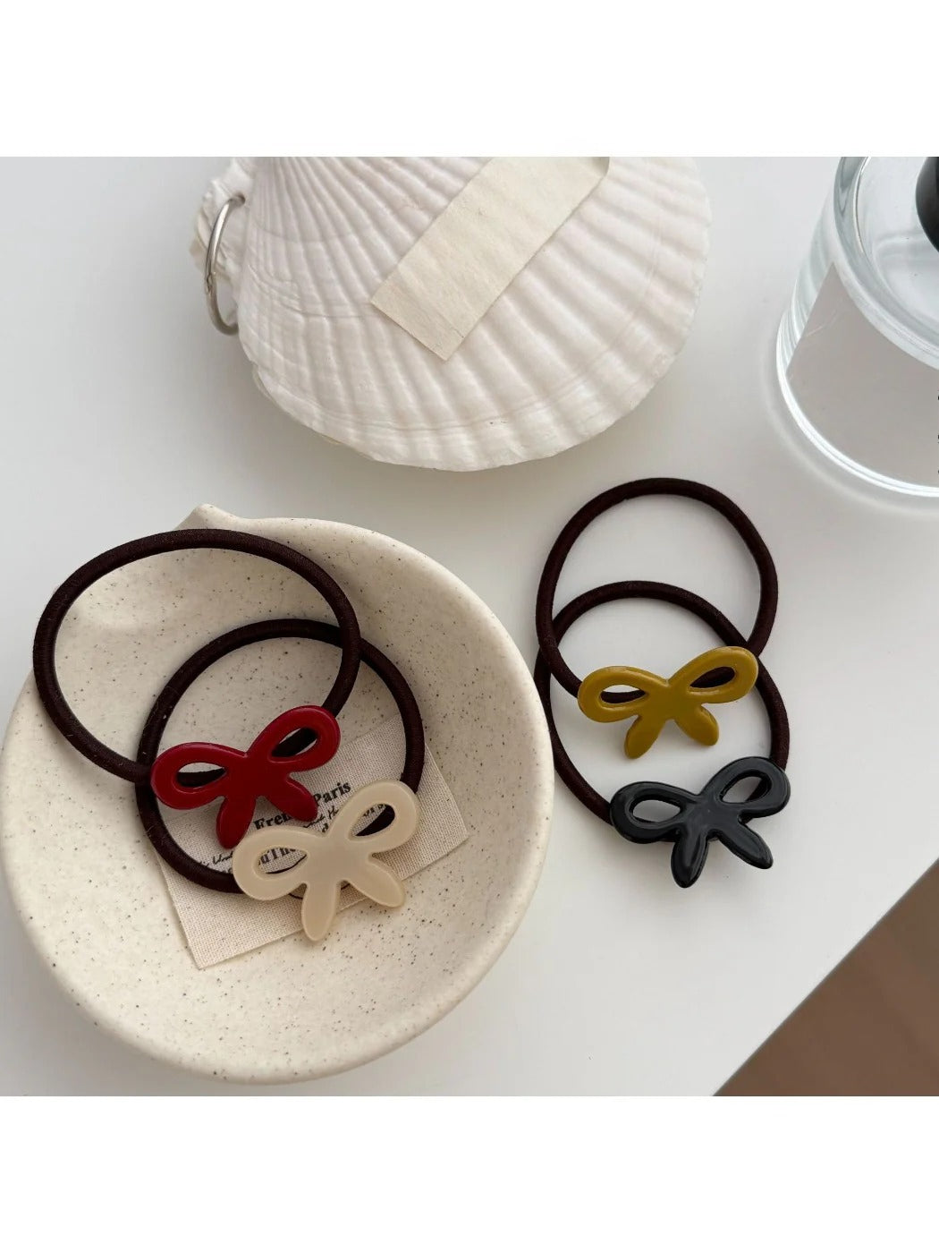 Gifty - Delicate Bow Hair Ties