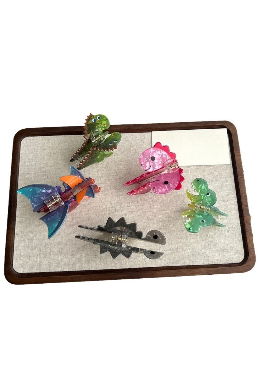 Beau - Gradient Color Dinosaur Hair Clip