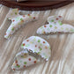 Beau - Simple Glossy Flower Pattern Acrylic Claw Clip