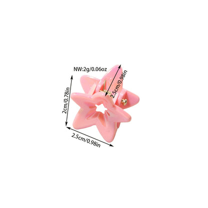 Beau - Sweet Style Star Bangs and Side Hair Claw Clip