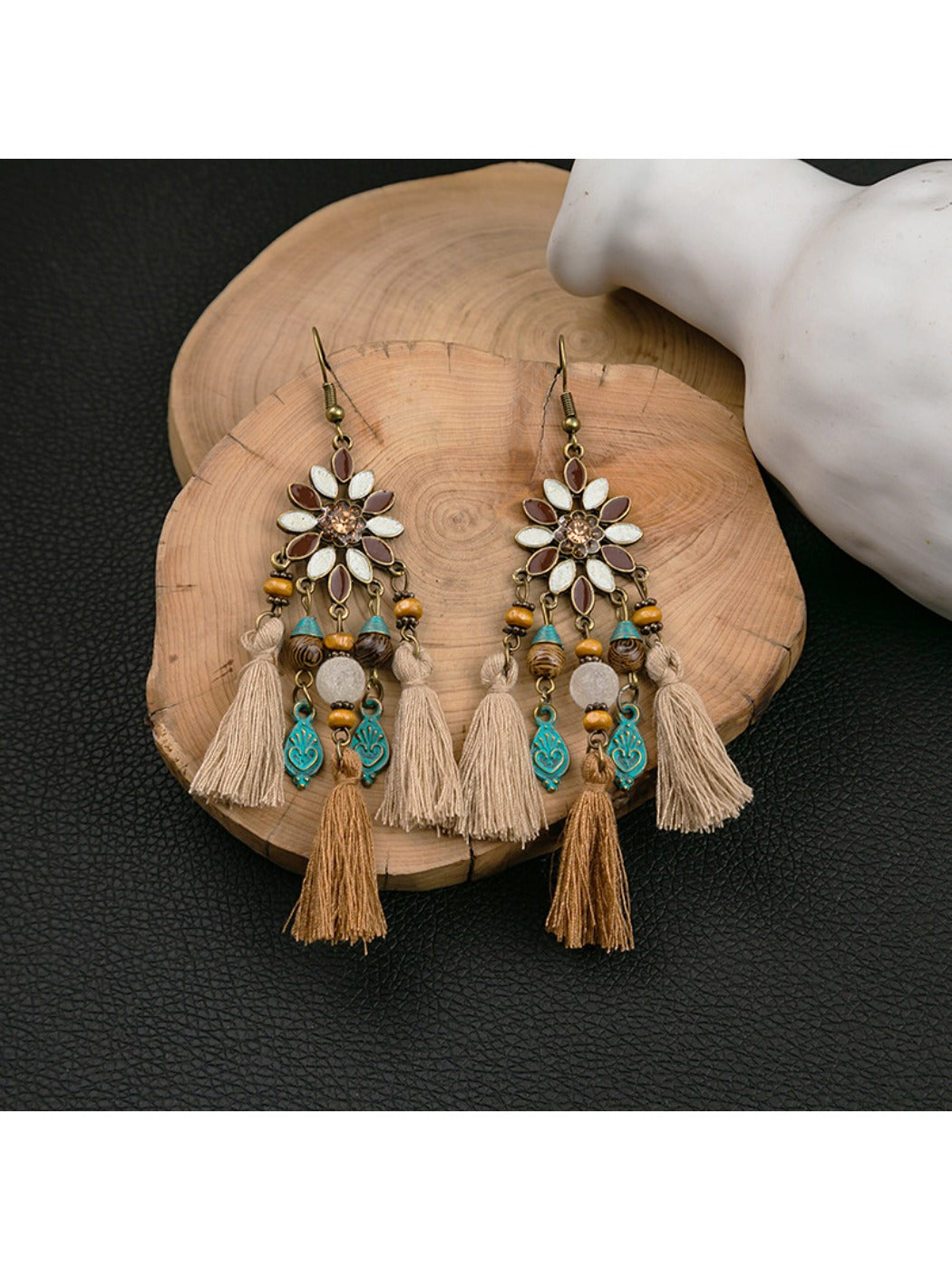 Earedge - Geometric Subtle-Shine Vintage Earrings