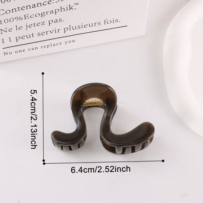 Beau - Elegant Geometric Fashion Solid Claw Clip