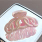 Beau - Glossy Gradient Acetate Fish Tail Hair Claw Clip