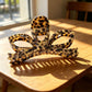 Beau - Sweet Style Lotus Openwork Claw Clip