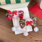 Beau - Christmas Classic Bow Bell Hair Clip