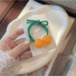 Gifty - Glossy Double Ball Elastic Ponytail Holder Hair Tie