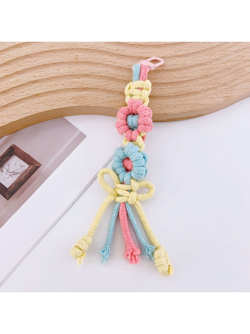 Keypus - Daisy Flower Bag Accessory Keychain