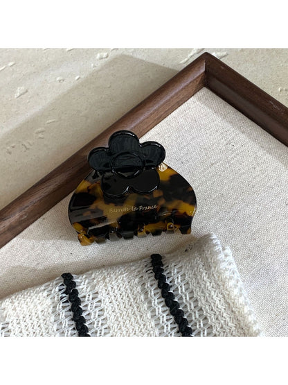 Beau - Stylish Acetate Flower Pattern Hair Clip