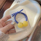 Gifty - Glossy Double Ball Elastic Ponytail Holder Hair Tie