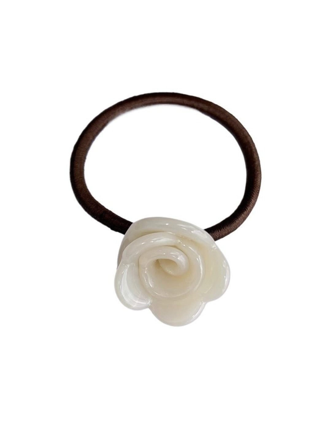 Gifty - Beautiful Acetate Rose Shaped Hair Tie