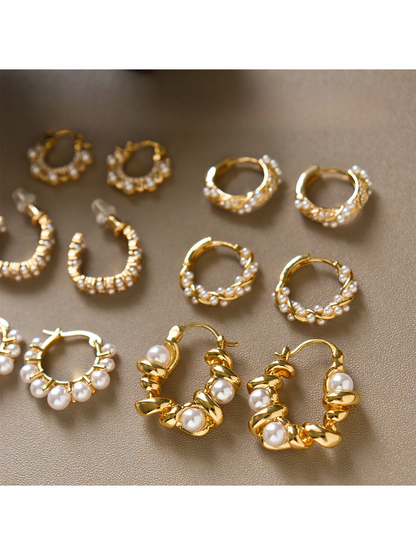 Earedge - Vintage Twisted Geometric Earrings