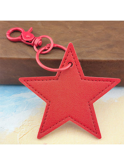 Keypus - Modern Minimalist PVC Alloy Star Keychain