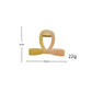 Beau - Sweet Bow Design Gradient Claw Clip