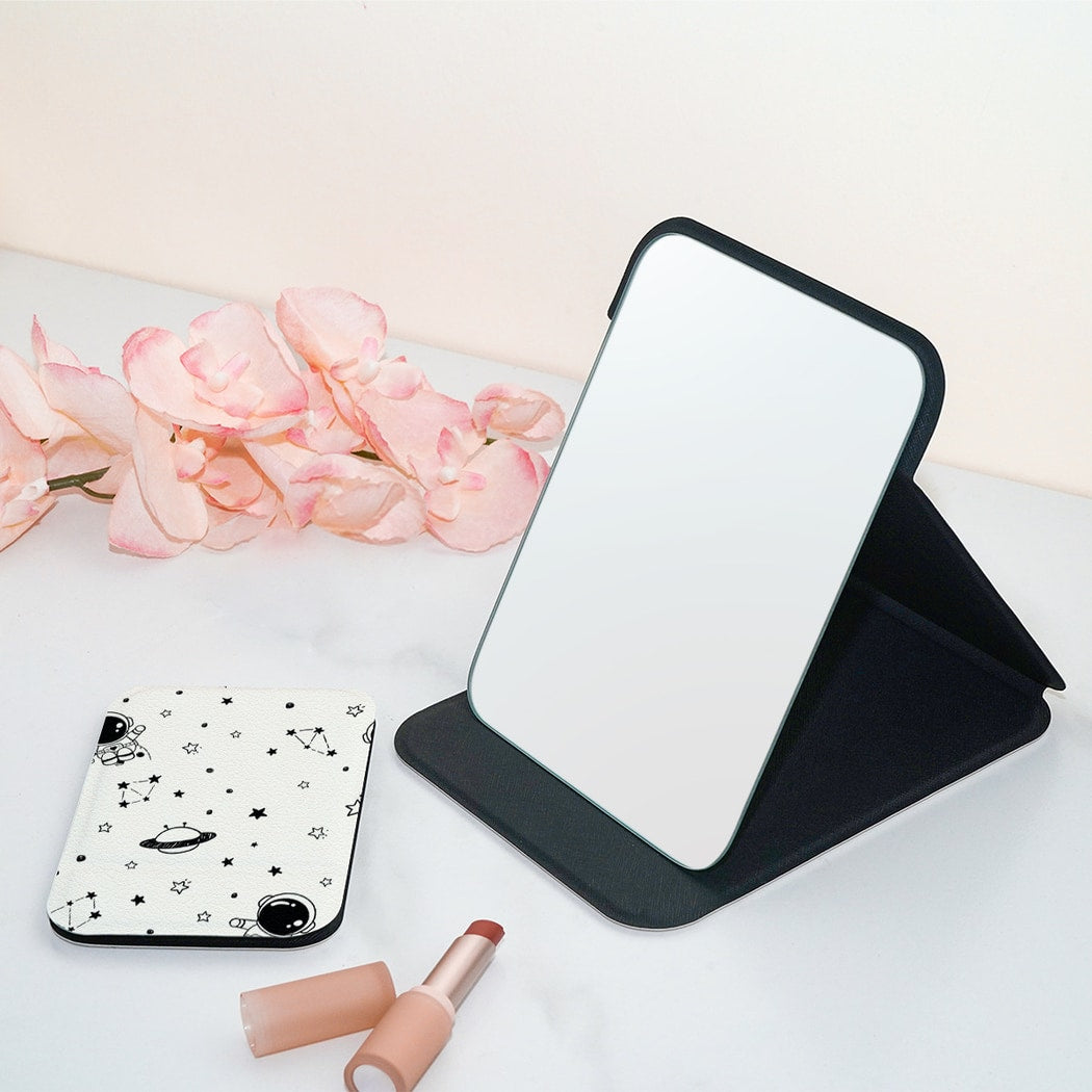 Mirroray - Space Print Folding Desktop Vanity Mirror