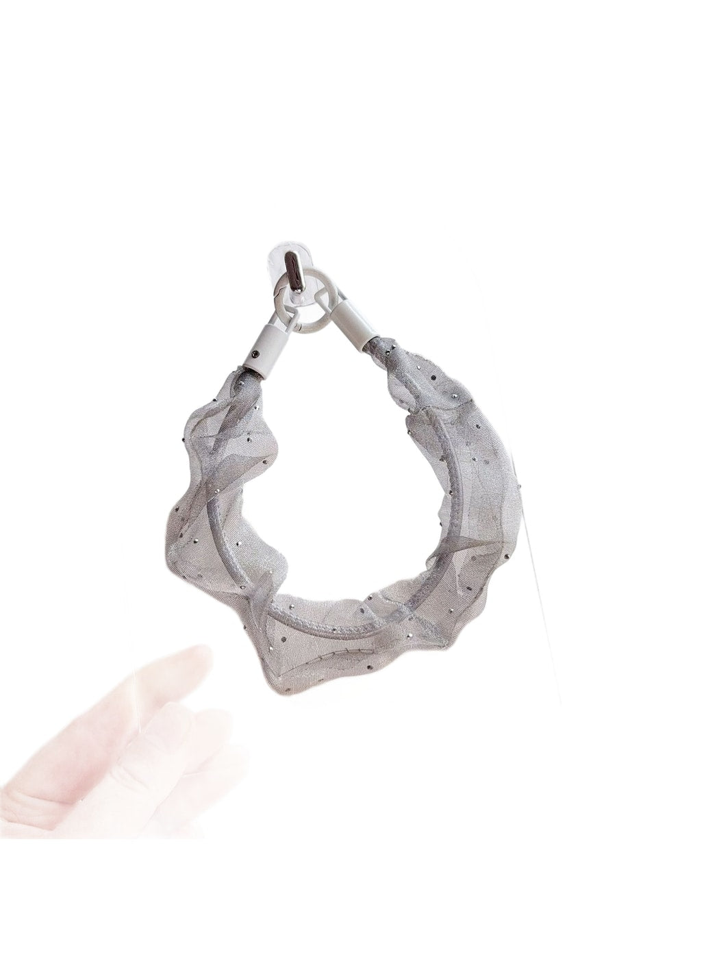 Keypus - Sheer Polyester Alloy Wrist Loop Phone Strap