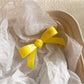 Beau - Cute Solid Color Bow Hair Clip
