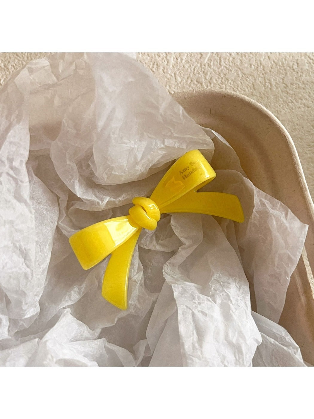 Beau - Cute Solid Color Bow Hair Clip