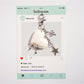 Keypus - Butterfly Heart Shaped Bag Pendant