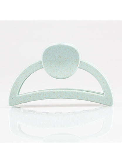Beau - Minimalist Half Round Openwork Claw Clip