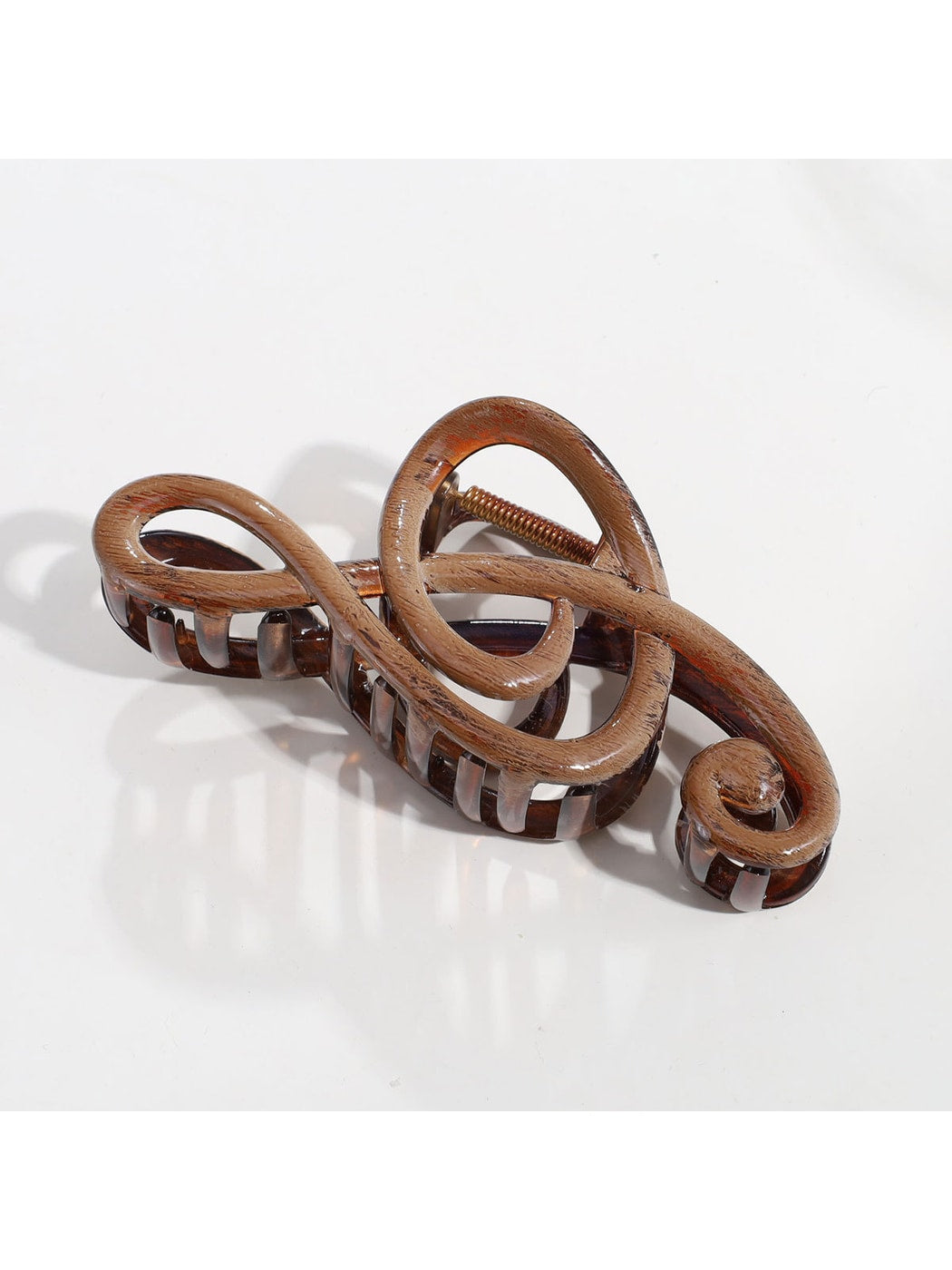 Beau - Acrylic Alloy Music Note Statement Claw Clip