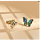 Earedge - Vintage Ombre Butterfly Earrings