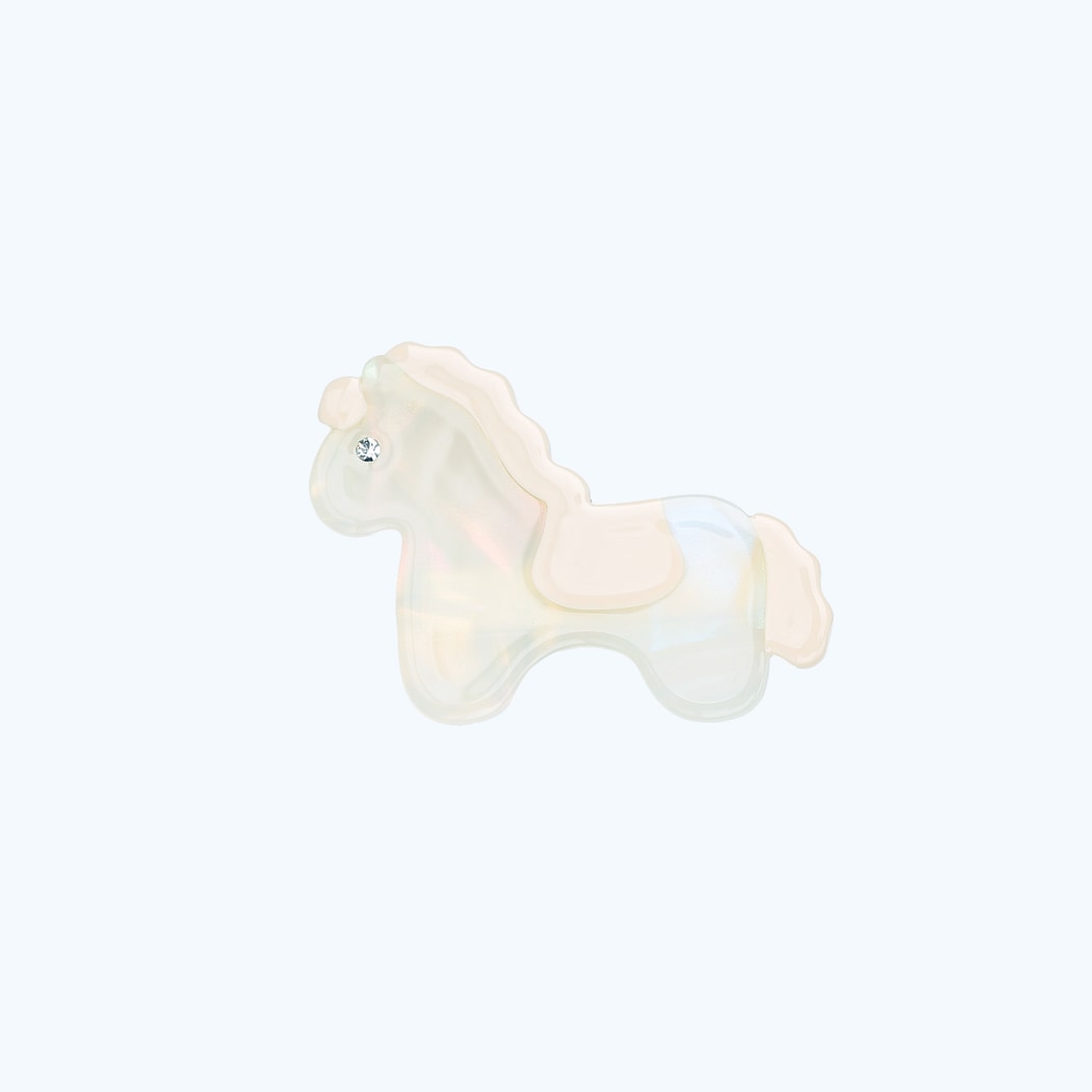 Beau - Cute Cartoon Horse Motif Side Barrette