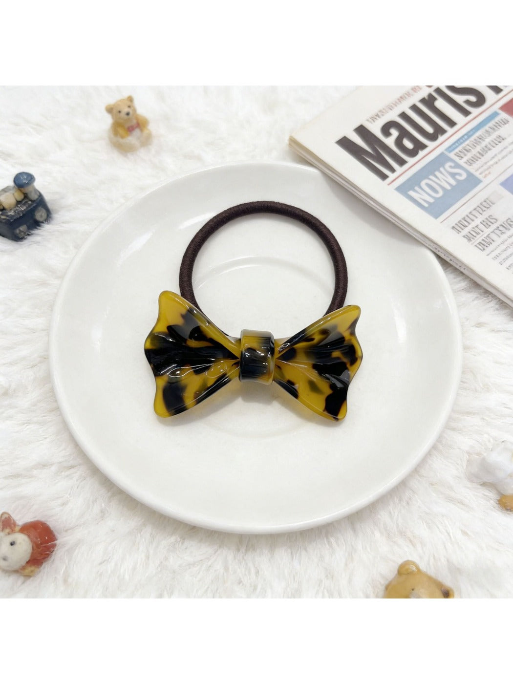 Gifty - Acetate Bow-Shaped Hair Tie