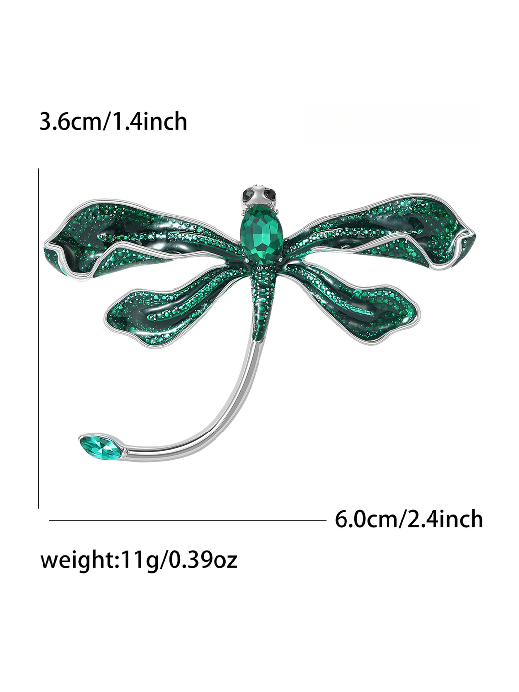 Brovia - Creative Dragonfly Alloy Brooch Pin