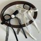 Gifty - Lace Bow Ribbon Hair Tie