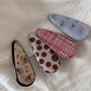 Beau - Printed Teardrop Duckbill Acrylic Hair Clip