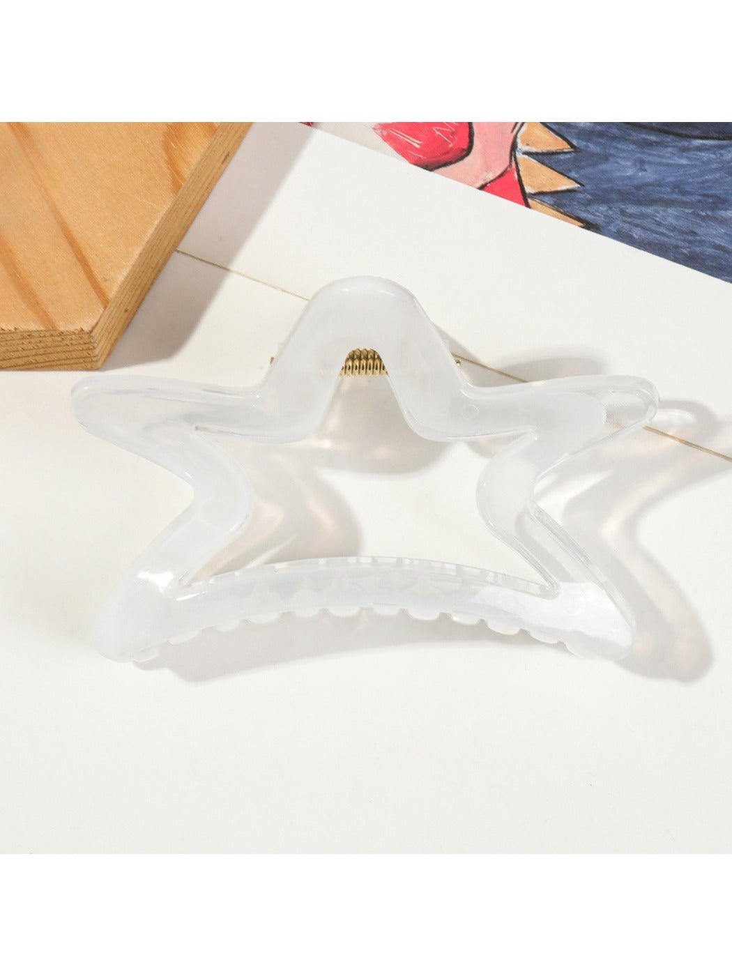 Beau - Christmas Star Shaped Jelly Hair Clips
