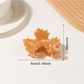 Beau - Vintage Maple Leaf Shape Claw Hair Clip