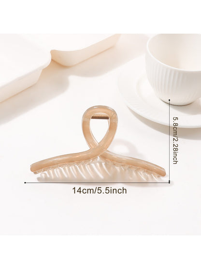Beau - Clear Large Claw Clip