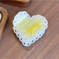 Beau - Acetic Acid Bowknot Heart-shaped Hairpin