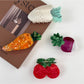 Beau - Vegetable Fruit Shaped Acetate Hair Clip