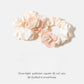 Gifty - Satin Camellia Hair Scrunchies