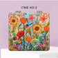Mirroray - Portable Makeup Mirror with Floral Design