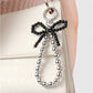 Keypus - Decorative Beaded Bow and Butterfly Keychain