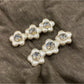 Beau - Alloy Floral Decorative Side Hair Clip