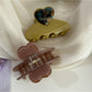 Beau - Elegant Half Moon Heart Shaped Claw Clip