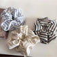 Gifty - Minimalist Colorful Striped Scrunchie