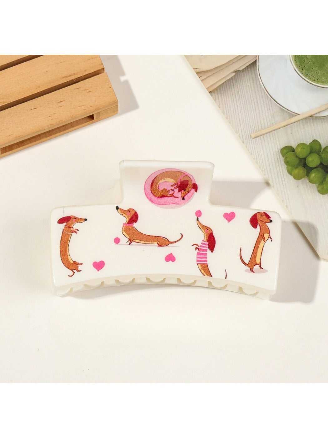 Beau - Cute Solid Square Hair Clips