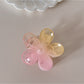 Beau - Sweet Floral Starfish Bow Wave Claw Clip