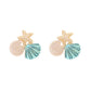 Earedge - Ocean Themed Starfish Dangle Earrings
