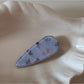 Beau - Blue Rose Print Hair Claw Clip