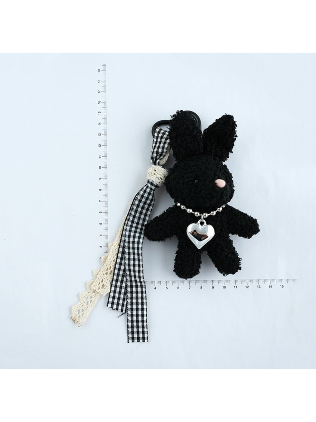 Keypus - Love Bow Bunny Backpack Pendant